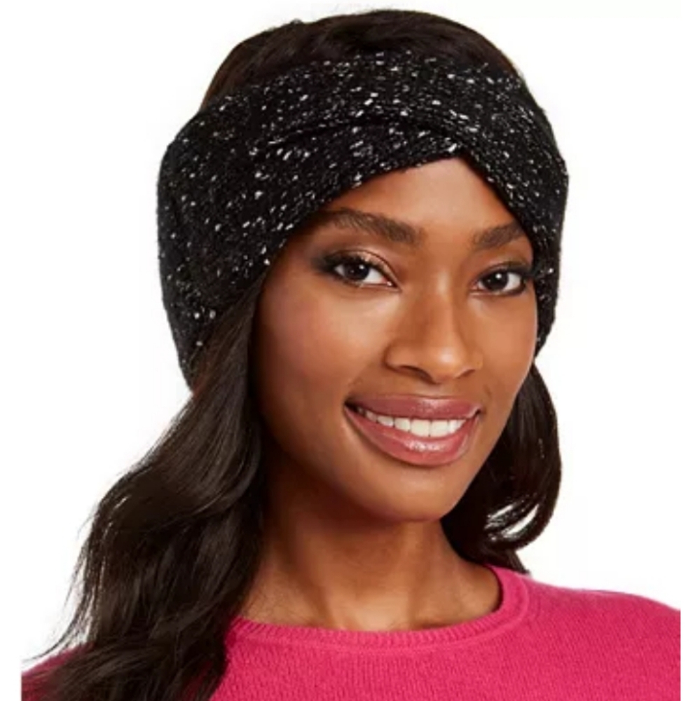 NWT DKNY Fleece lined headband